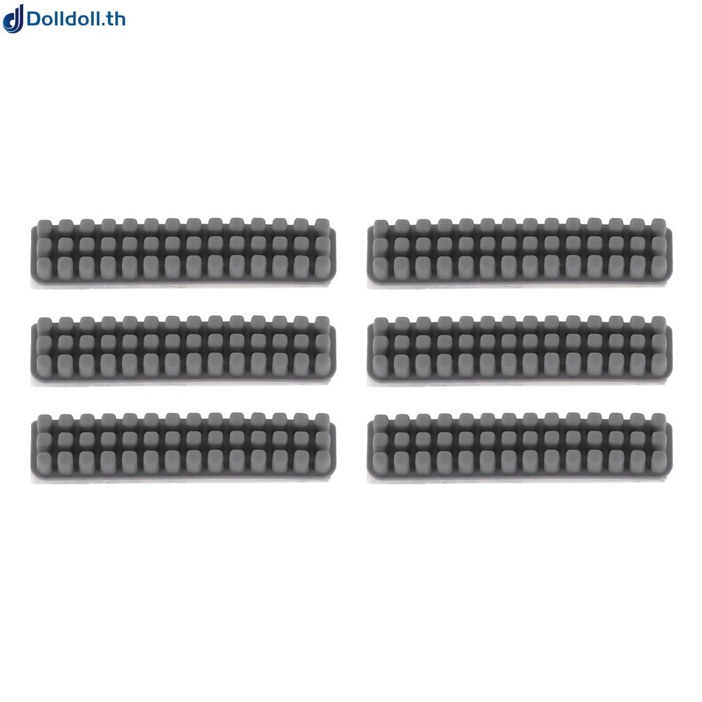 [Dolldoll] 6 ชิ้นสําหรับอุปกรณ์เสริมแปรงหัวฉีดซิลิโคน A1 สําหรับแปรงทําความสะอาดปัดน้ําฝน Bambulab