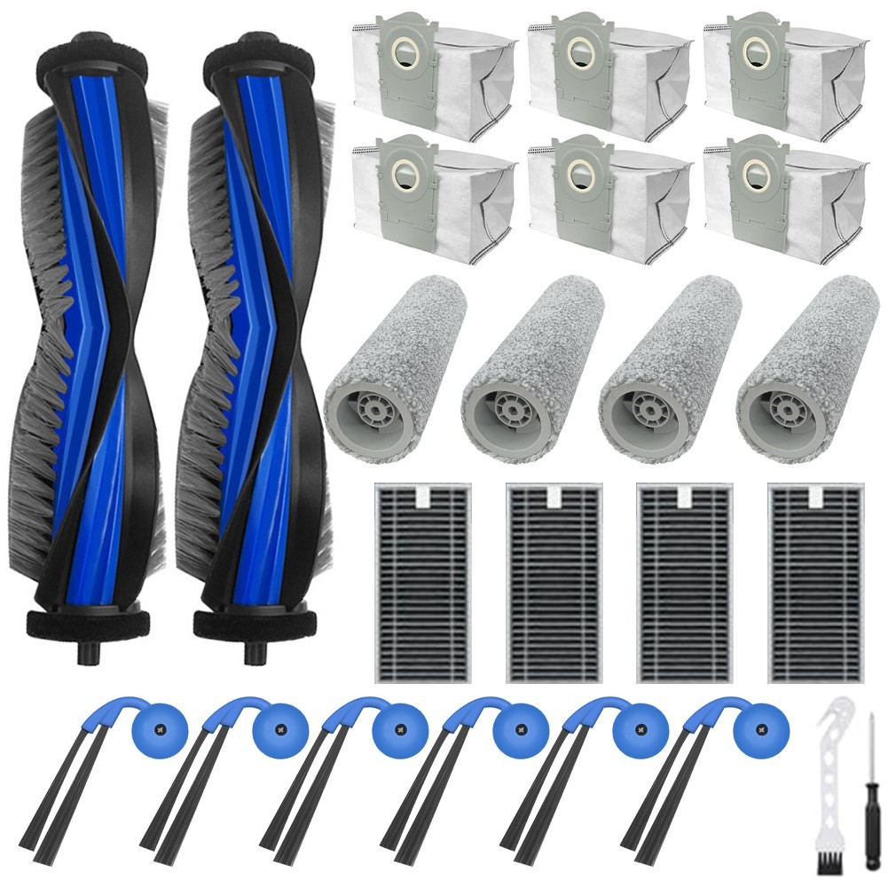 ชุดถุงเก็บฝุ่นสําหรับ Ecovacs สําหรับ Deebot X9 Pro Omni/ X9 PRo เครื่องดูดฝุ่นหุ่นยนต์