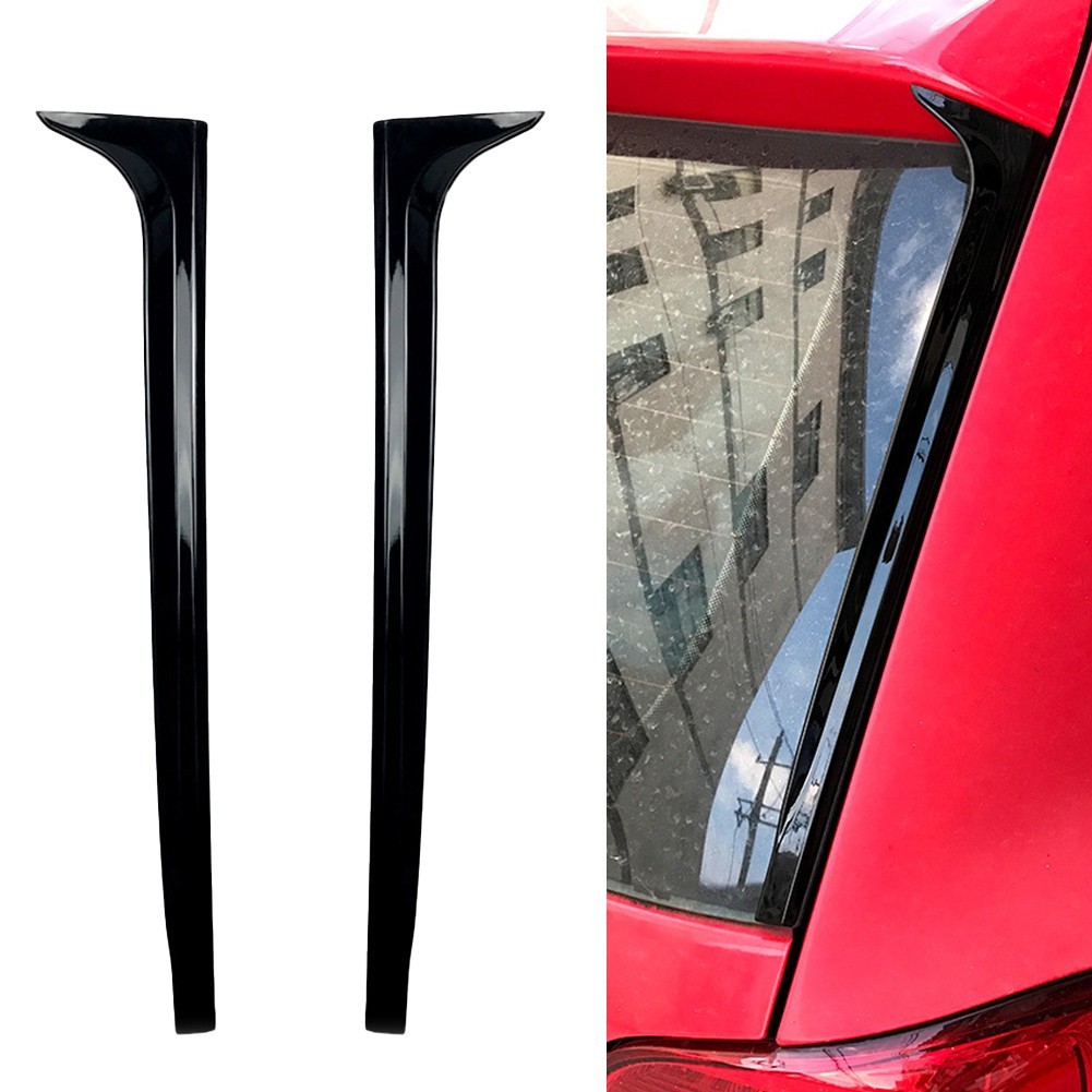 Ready Stock ฝาสปอยเลอร์ปีกหลังแนวตั้ง ซ้าย+ขวา สําหรับ Polo MK5 6R 6C 2011-2017