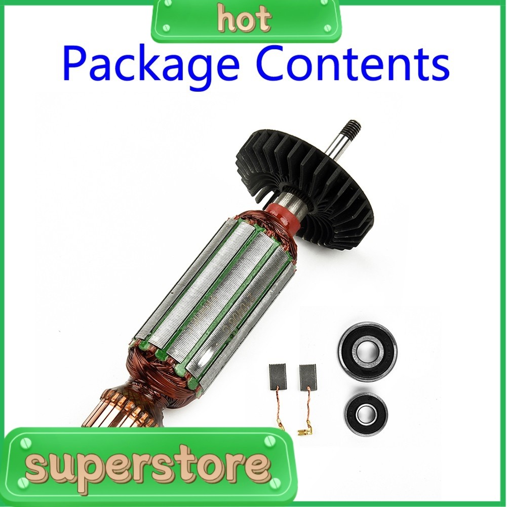 ซุปเปอร์| Armature Rotor สําหรับเครื่องบดมุม MAKITA 9556 957 9558 9556NB 9556HN 957NB