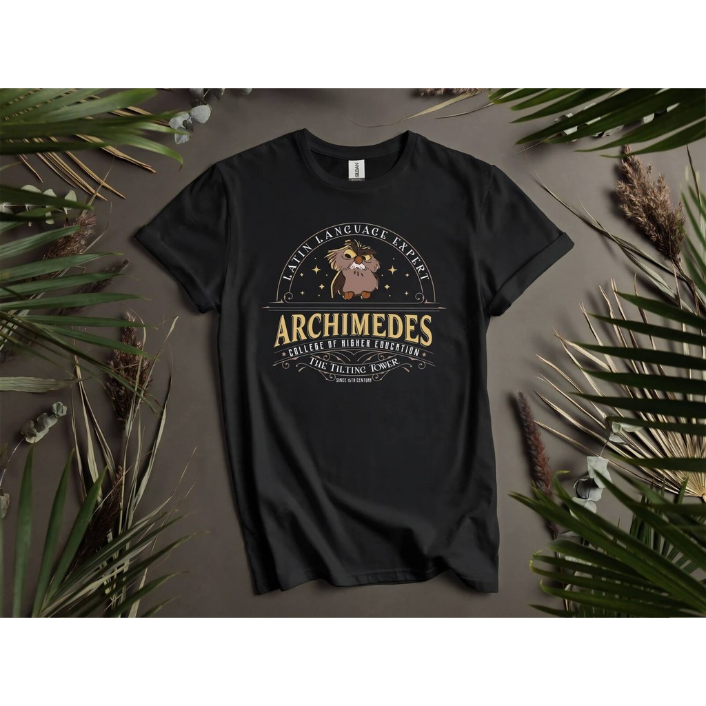 Disney Sword In The Stone Owl T เสื้อผู้ชาย Unisex Tshirt K388