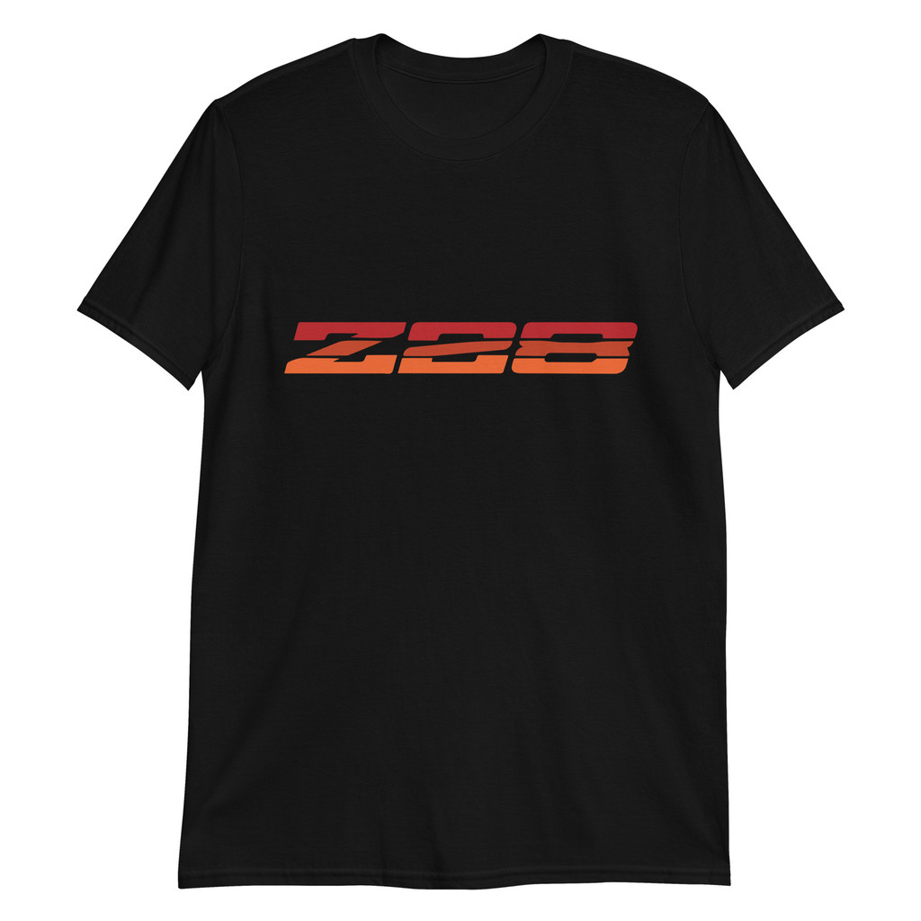 1985 1986 Camaro Z28 Emblem Retro 80S Aesthetic Custom Car Club เสื้อยืด