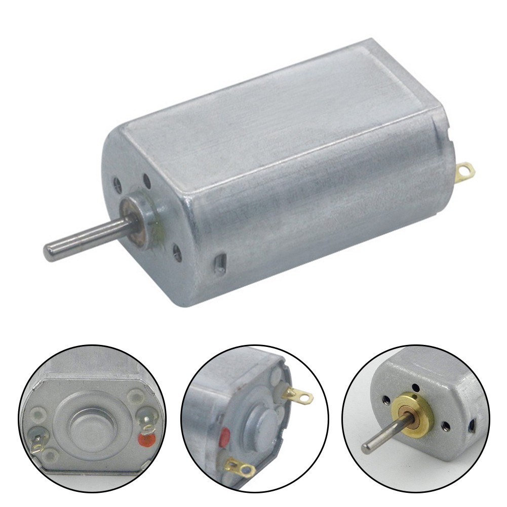 SWTDRM HotCarbon Brushed 180 DC Motor 3-6V DC 5000RPM-30000RPM สําหรับรุ่นเครื่องบินเรือรถ