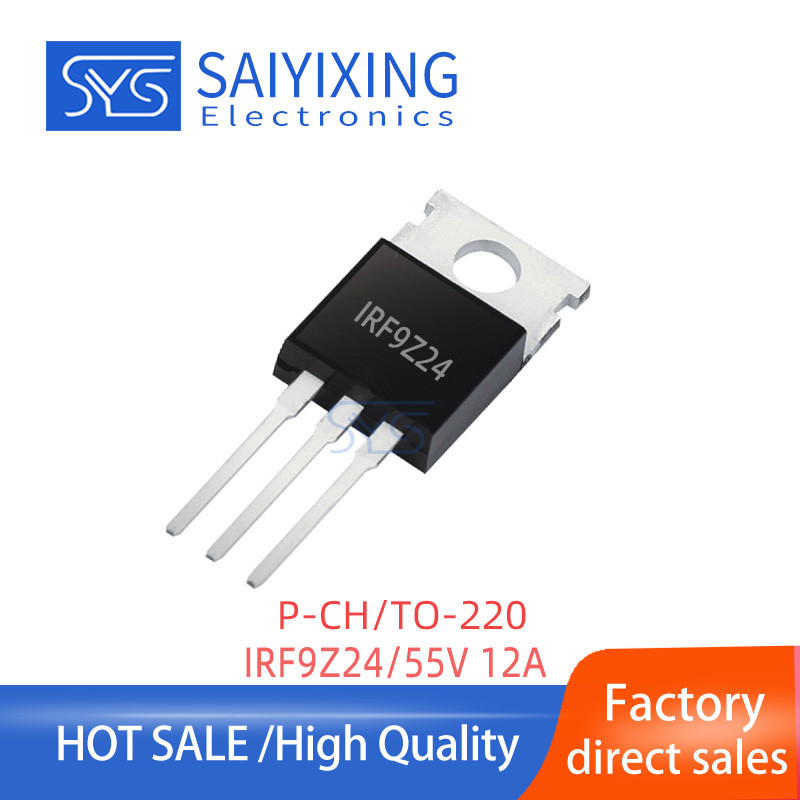 10PCS Original IRF9Z24NPBF F9Z24N TO-220 P ช่อง 55V 12A Field Effect Management IRF9Z24