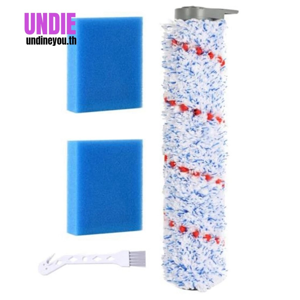ลูกกลิ้งแปรง + ฟองน้ํากรองสําหรับ Tineco iFloor HF10E-01 เครื่องดูดฝุ่นและไม้ถูพื้น