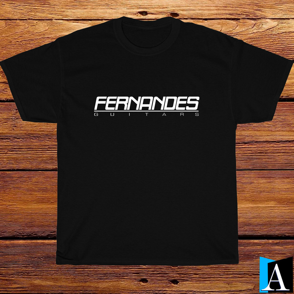 2025 เสื้อ Fernandes His Company Logo Black Grey White Navy Blue T-Shirt