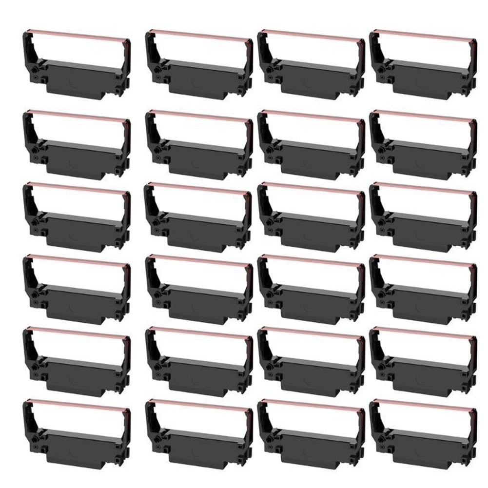 <BESTSHOPPING> ERC-30/34/38 B/R Ribbon เข้ากันได้กับ NK506 ERC30 ERC38 (24 Bare Pack)