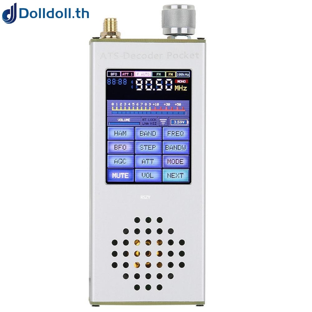 [Dolldoll] สําหรับ ATS กระเป๋าถอดรหัส SI4732 FM SSB ตัวรับสัญญาณวิทยุเต็มรูปแบบถอดรหัสดิจิตอล