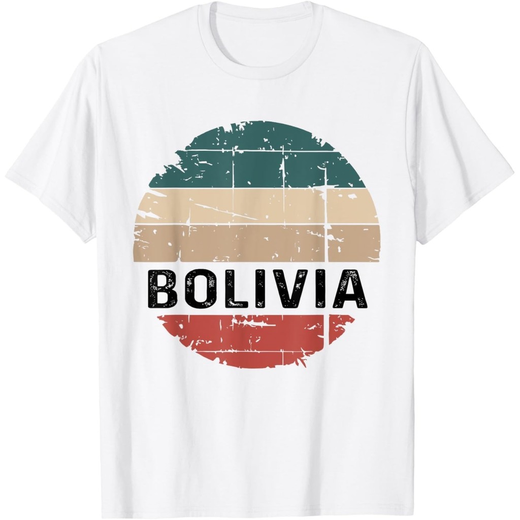 เสื้อยืด Bolivia Vintage I Love Bolivia