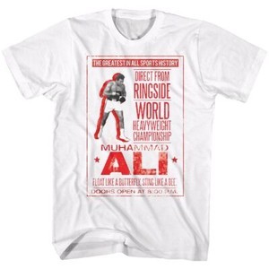 Muhammad Ali - Ali Poster - แขนสั้น - ผู้ใหญ่ - เสื้อยืด New Hot Selling Tops