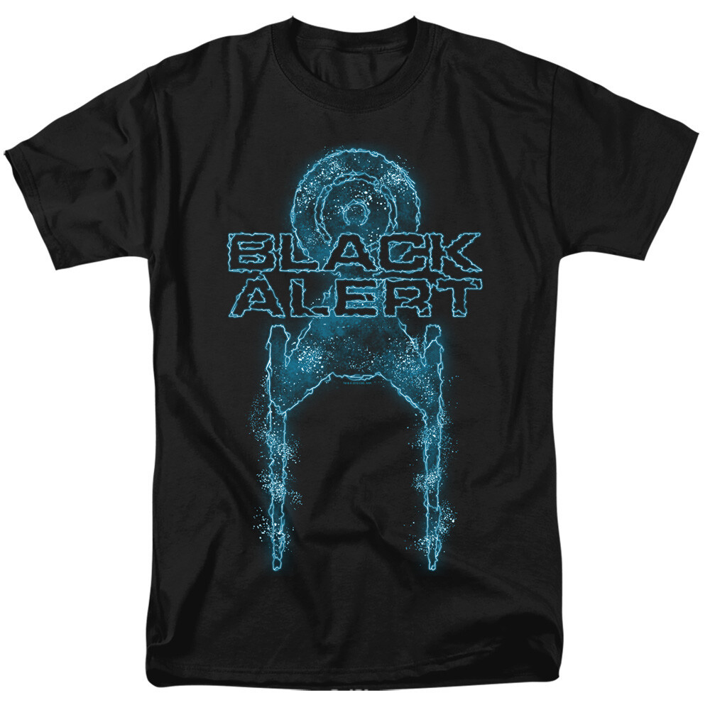 Star Trek Discovery Black Alert Adult T-Shirt New Hot Selling Tops