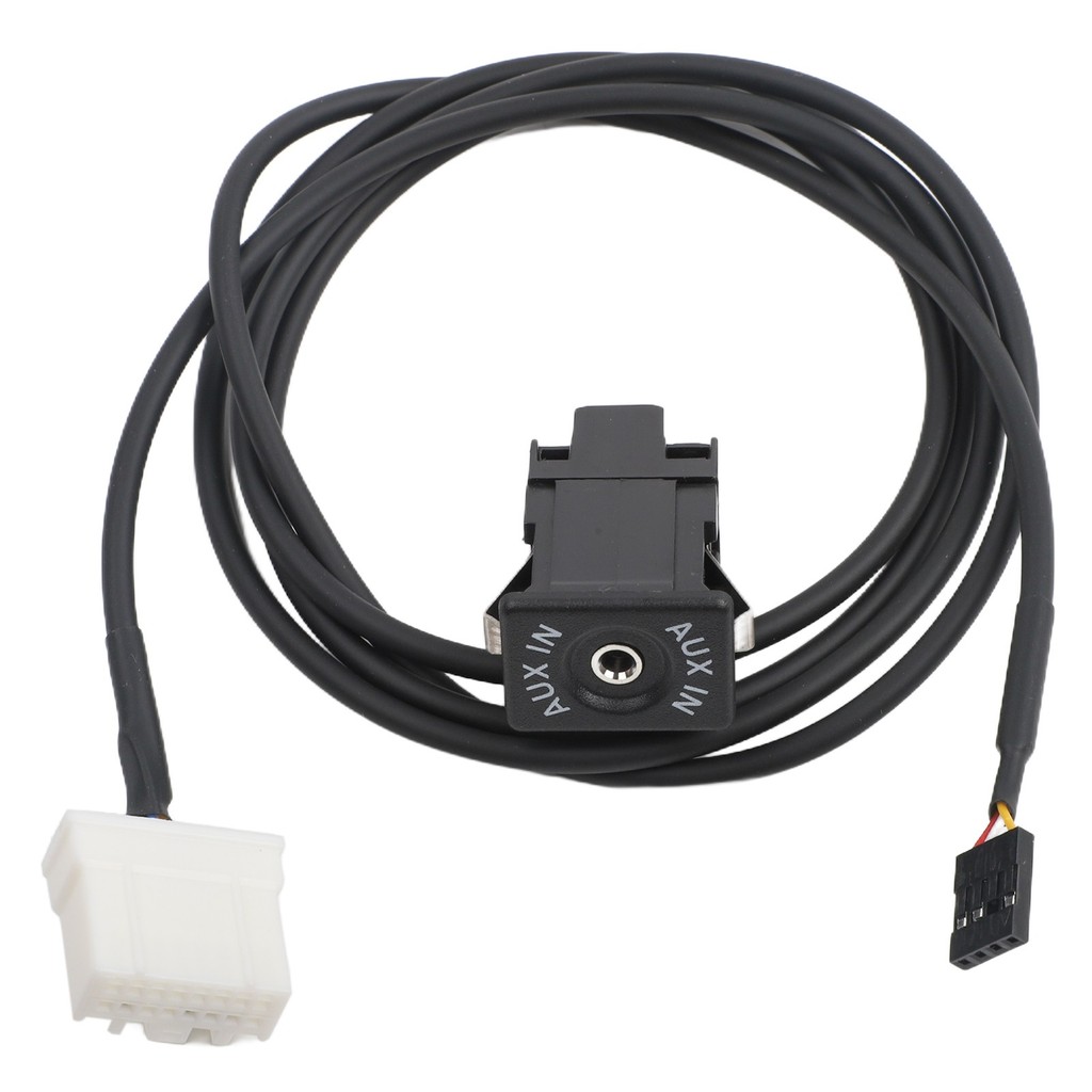 พร้อมสต็อก Aux Socket Audio Switch Cable สายสเตอริโอ AUX Input Audio สําหรับ Mazda