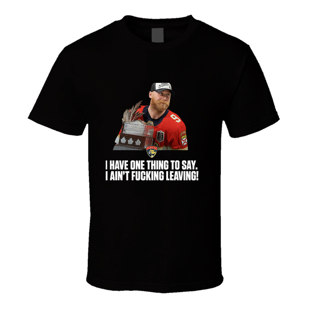 Sam Bennett I Aint Leaving O-คอฤดูร้อนสบายๆผู้ชายสไตล์ใหม่ของขวัญตลกเสื้อยืด