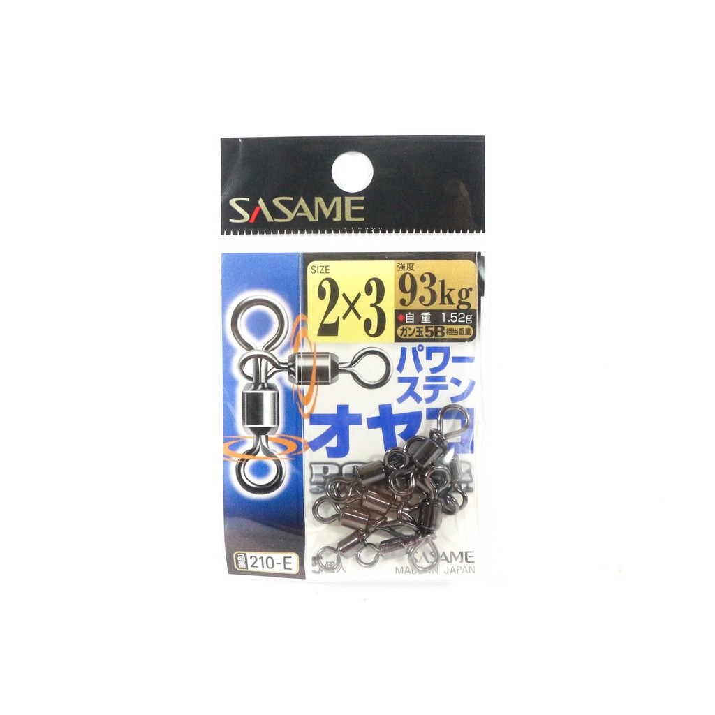 Sasame 210-E 3 Way Power Stain Swivel สีดํา ขนาด 2 x 3 (1454)