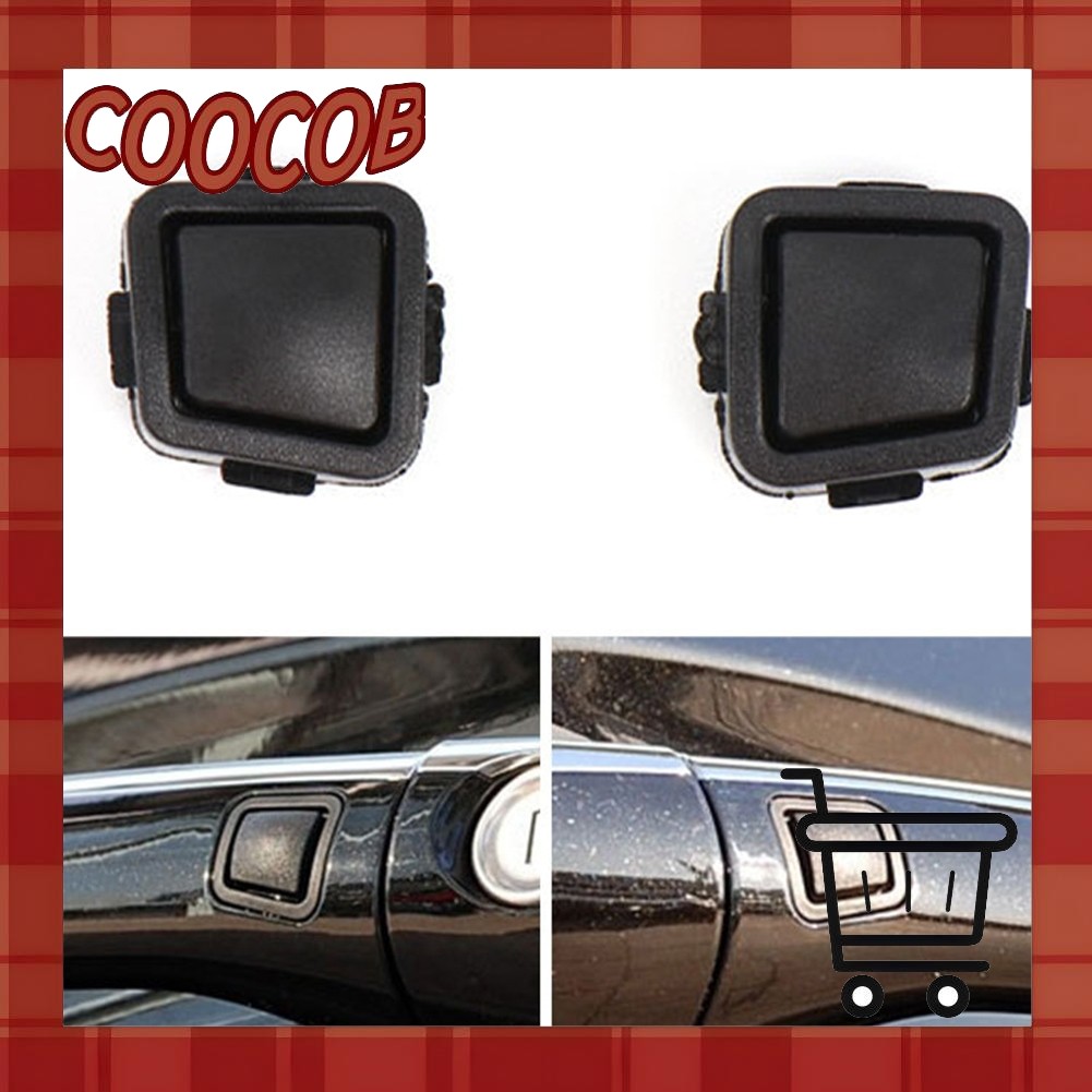 โคโคบ. 2X Keyless-Go มือจับประตูปุ่มสําหรับ Mercedes สําหรับ Benz W211 C209 W219 W251