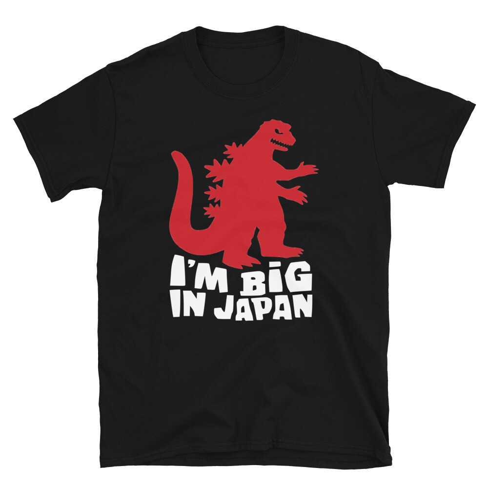Coworker Office Joke IM Big In Japan Tops เสื้อยืดสตรีทลําลอง