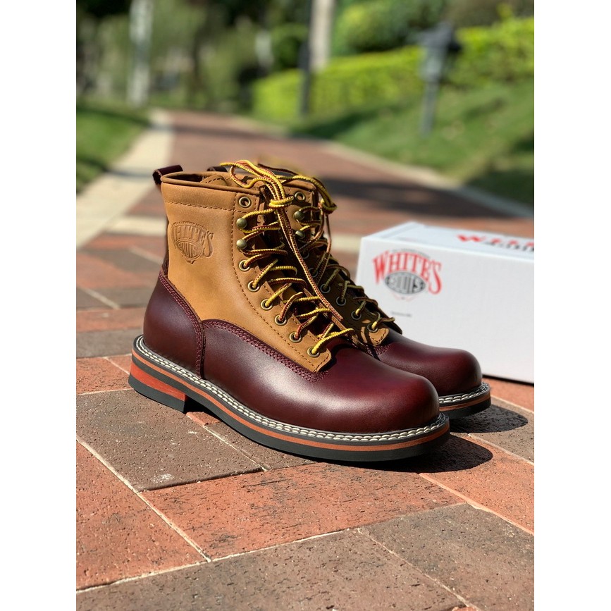 Original WHITES BOOTS whitesboots FOOTWEAR หนังแท้ผู้ชายรองเท้าลําลองกลางแจ้ง WB1237 230 3
