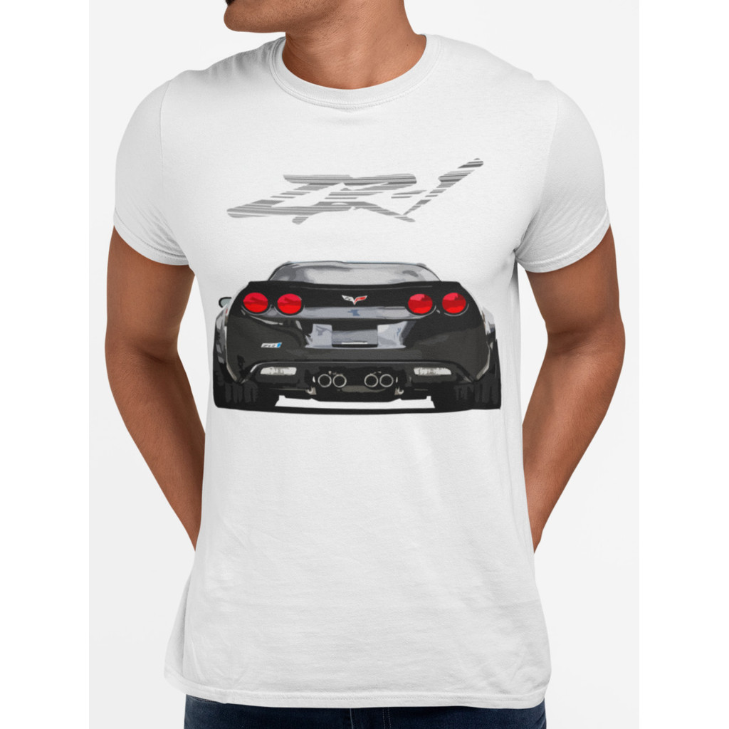 Chevy Vette C6 Zr-1 เสื้อยืดแขนสั้น Unisex