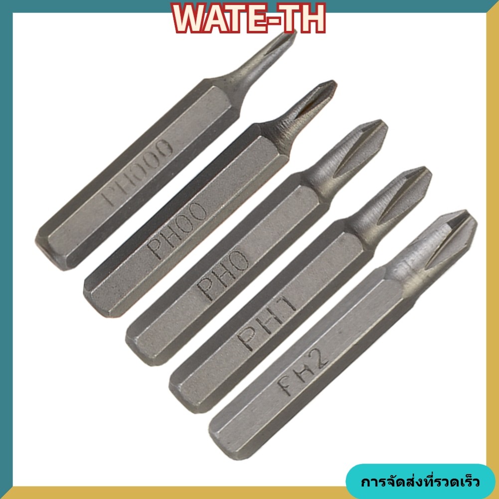 WATE FastH428 มม.ไขควงบิต PH0000 PH000 PH00 PH0 PH1 PH2 4 มม.Hex Shank