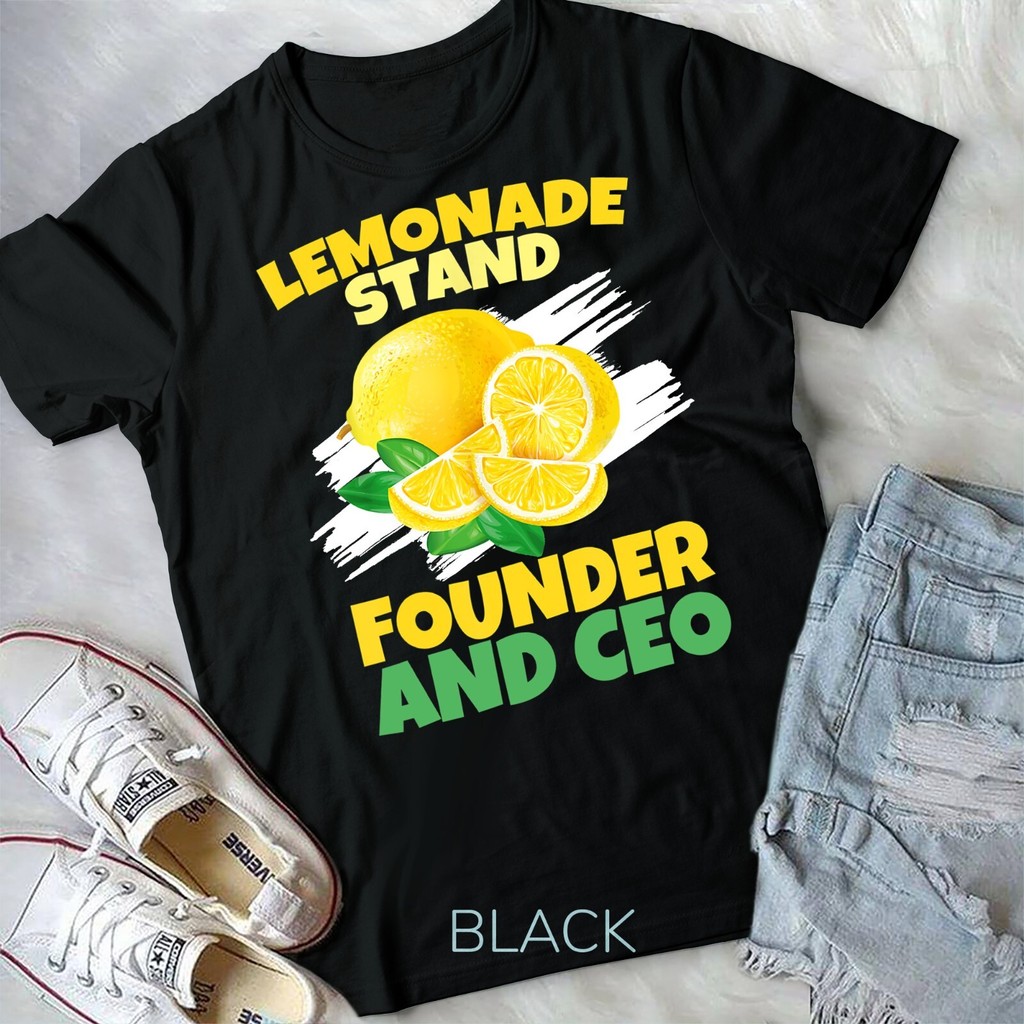 Lemonade Crew Funny Lemonade Stand Lemon Lover Squad เสื้อยืด เสื้อยืด Unisex