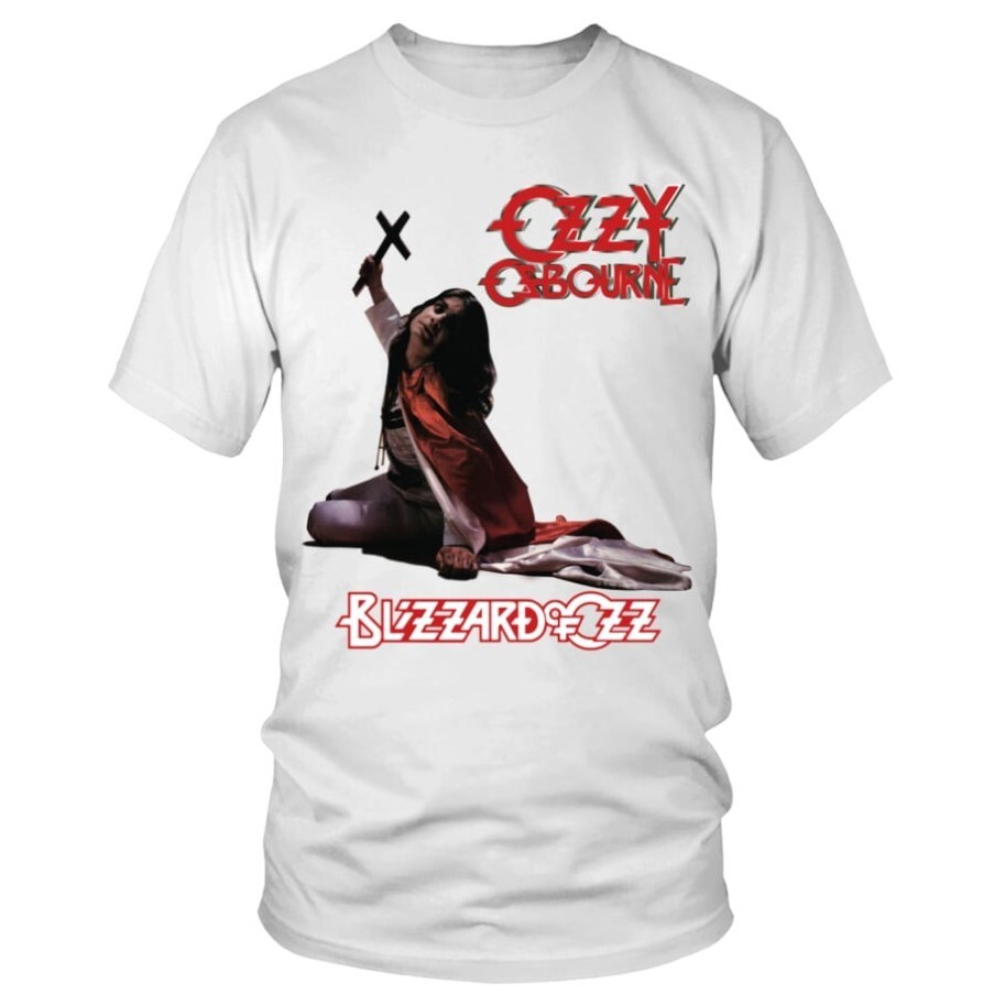 Ozzy Osbourne เสื้อยืด Ozzy Osbourne นักร้องเสื้อเสื้อยืดแขนสั้น Unisex xs-3xl