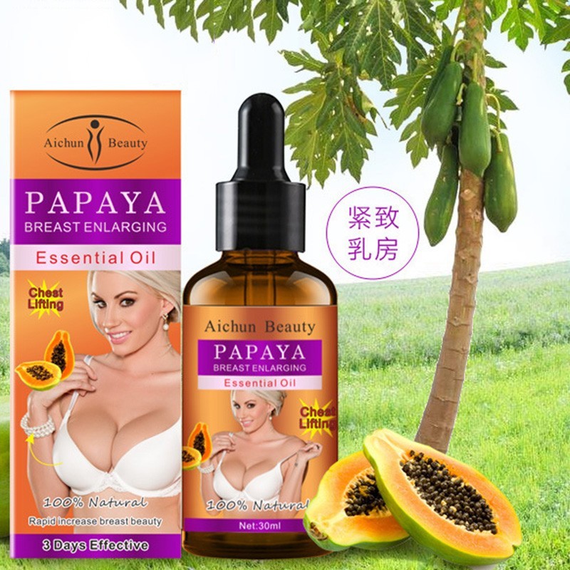 SWTDRM HotNatural Papaya Extract Breast Bust Enhancement Lifting Essential Massage Oil