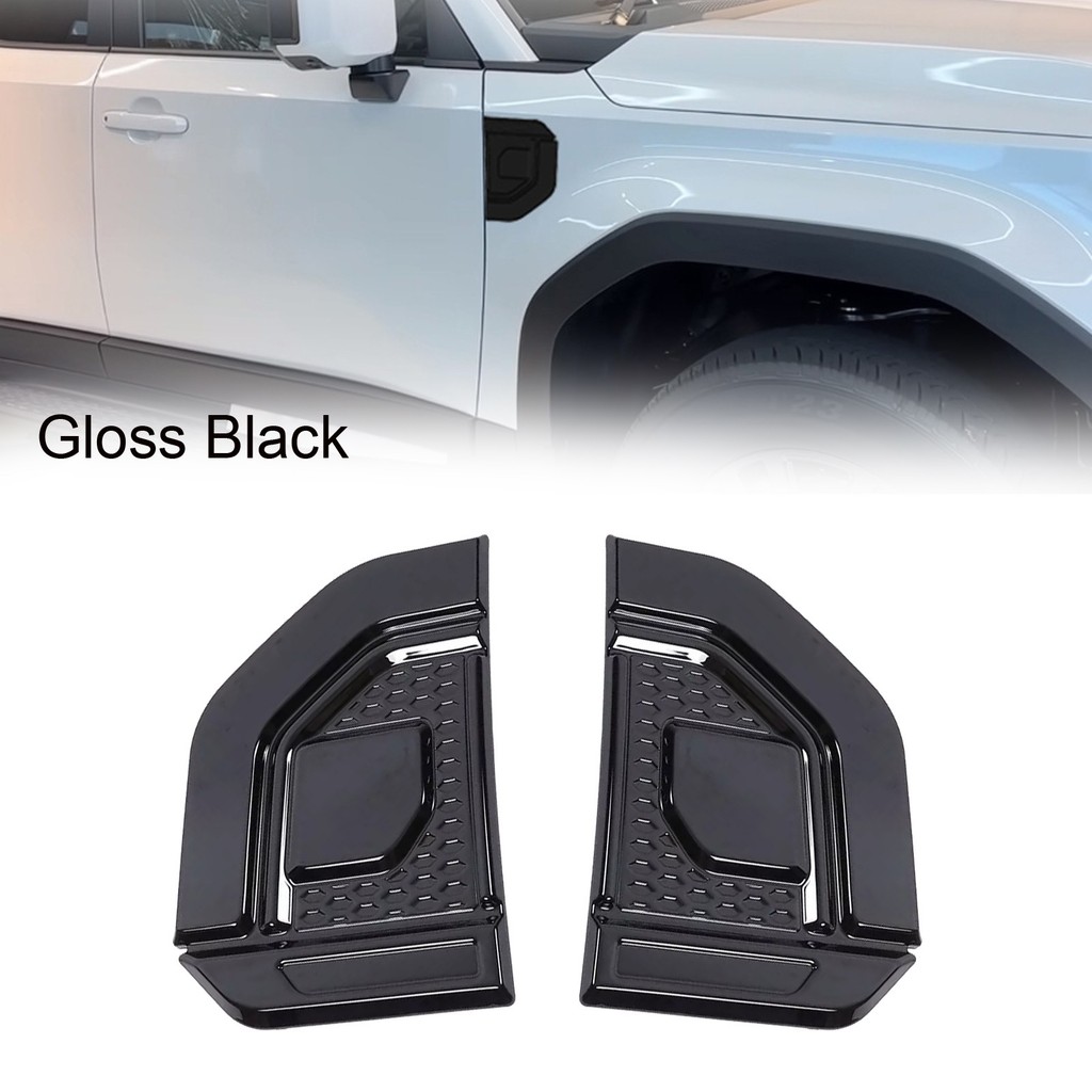 APRTY 2xSide Mudguard Vent Cover Trim สําหรับ Toyota สําหรับ Prado สําหรับ Land สําหรับ cruiser LC25
