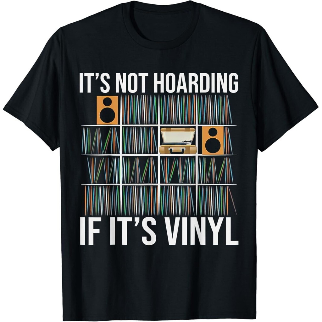 It_S Not Hoarding If It_S Vinyl Funny Vinyl Records Lover เสื้อยืด Unisex