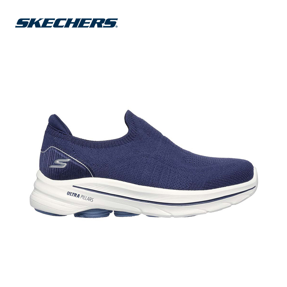 Skechers สเก็ตเชอร์ส รองเท้าผู้หญิง Women GOwalk 8 GOwalk Shoes - 125921-NVW - Air-Cooled Goga Mat (latest)