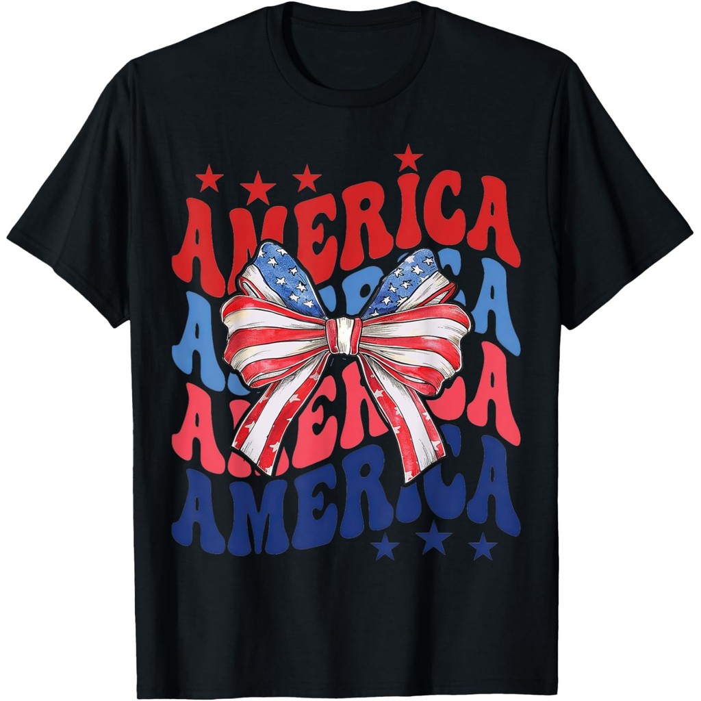เสื้อยืด Coquette Flag coquette 4Th Of July
