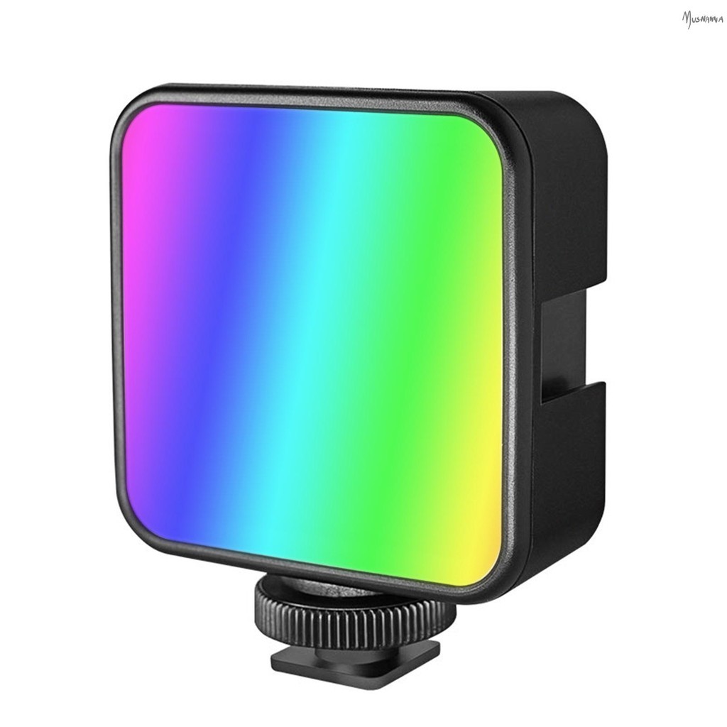 YONGNUO YN60RGB LED Mini Pocket Video Light แบบพกพา RGB การถ่ายภาพแสงพร้อมอุณหภูมิสองสี 2500K-9500K CRI95 TLCI97 เย็นรองเท้า Mount สําหรับโคมไฟถ่ายภาพ St Nmus
