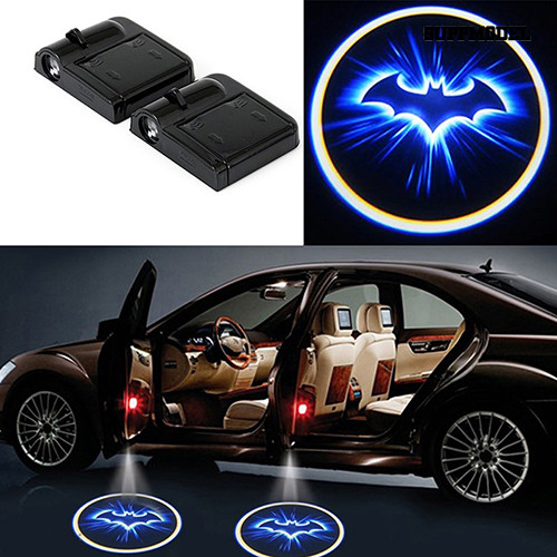 Suppmodel Wireless Car Logo Door Decor Light Shadow LED Welcome Laser Projector Lamp
