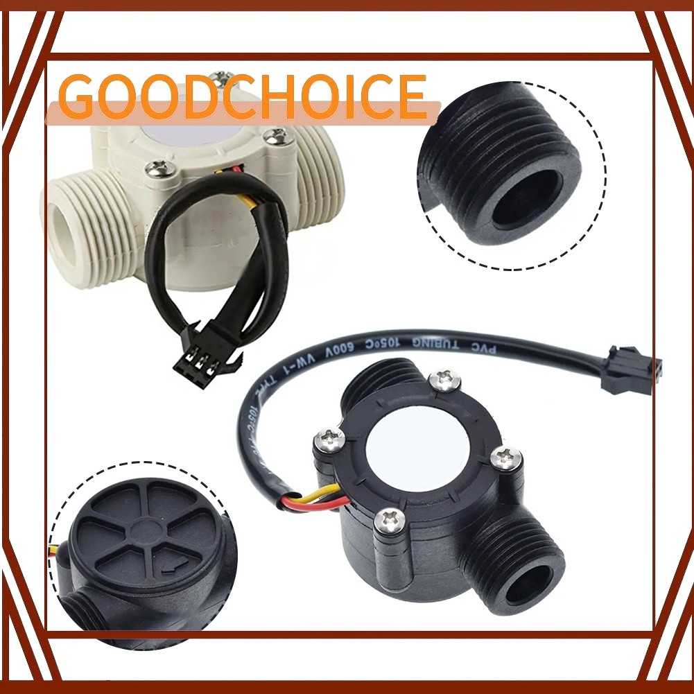 GOODCHOICE. เซ็นเซอร์น้ํา YF-S201 คุณภาพพร้อมอินเทอร์เฟซ G1/2 - น่าเชื่อถือและแม่นยํา
