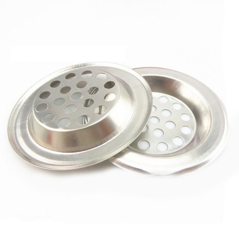 [ขายร้อน] STEEL PLUG STRAINER Bath/Bathroom Sink Shower Drain Filter Cover Hair Catcher UK❤ - รูปที่ 5