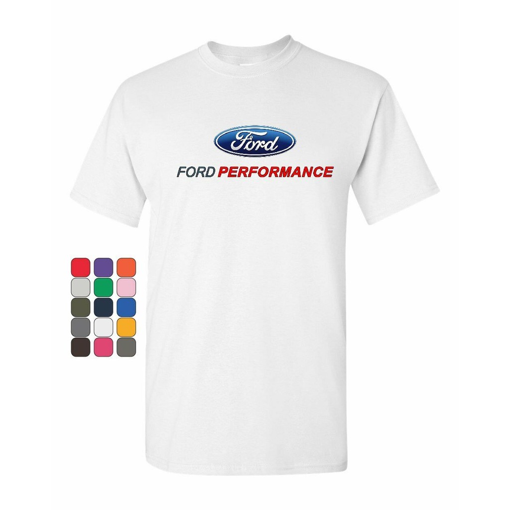 2025 Ford Performance เสื้อยืด Ford Mustang Gt St Racing เสื้อยืด