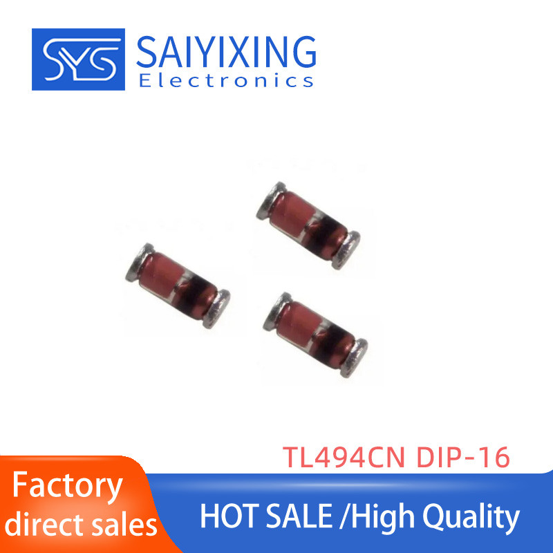 1,000PCS LL4148 1N4148 LL-34 บรรจุ 1206 กระจกทรงกระบอกตัวควบคุมแรงดันไฟฟ้าท่อสวิทช์ไดโอด