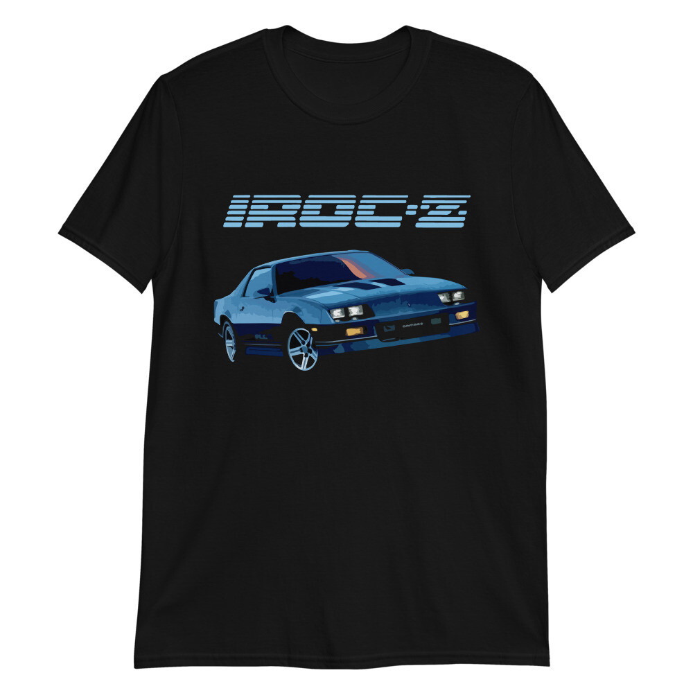 เสื้อยืดแขนสั้น Chevrolet Camaro IROC-Z Z28 แบบ_unisex