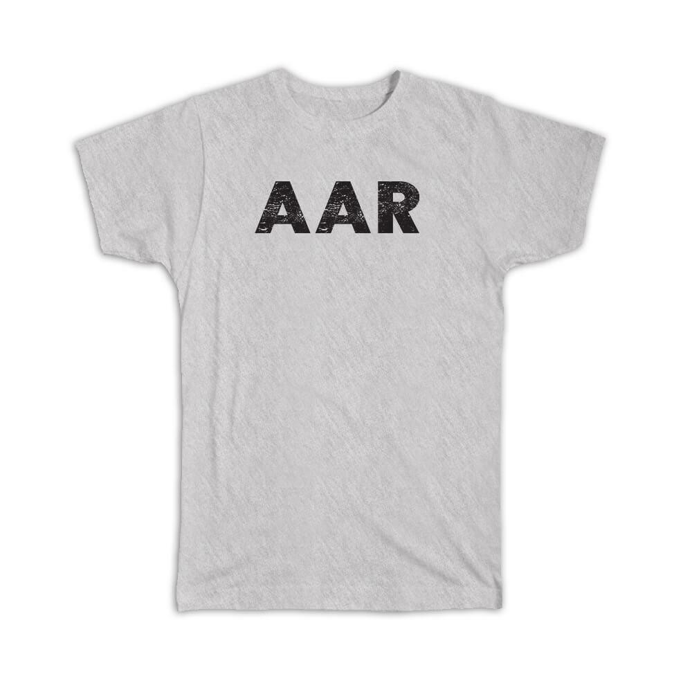 Gift T-Shirt : เดนมาร์ก Aarhus Airport Tirstrup Aar Airline Travel Crew Airport