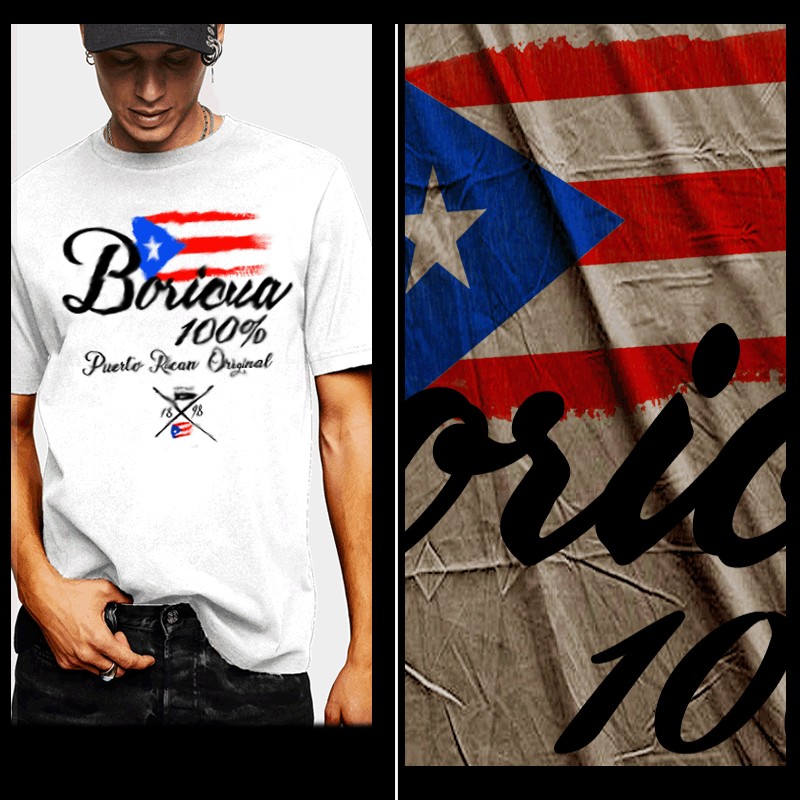 เสื้อยืด Puerto Rico Taino Boricua ลาย The Bronx Puerto Rican Parade Borinquen