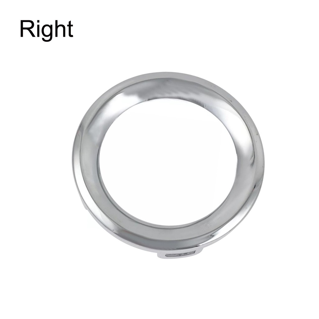 COOCOB, สําหรับ Jeep สําหรับ Renegade 19-21 หมอก Trim RH ผู้โดยสารด้านข้าง Chrome 6VN96SZ0AA