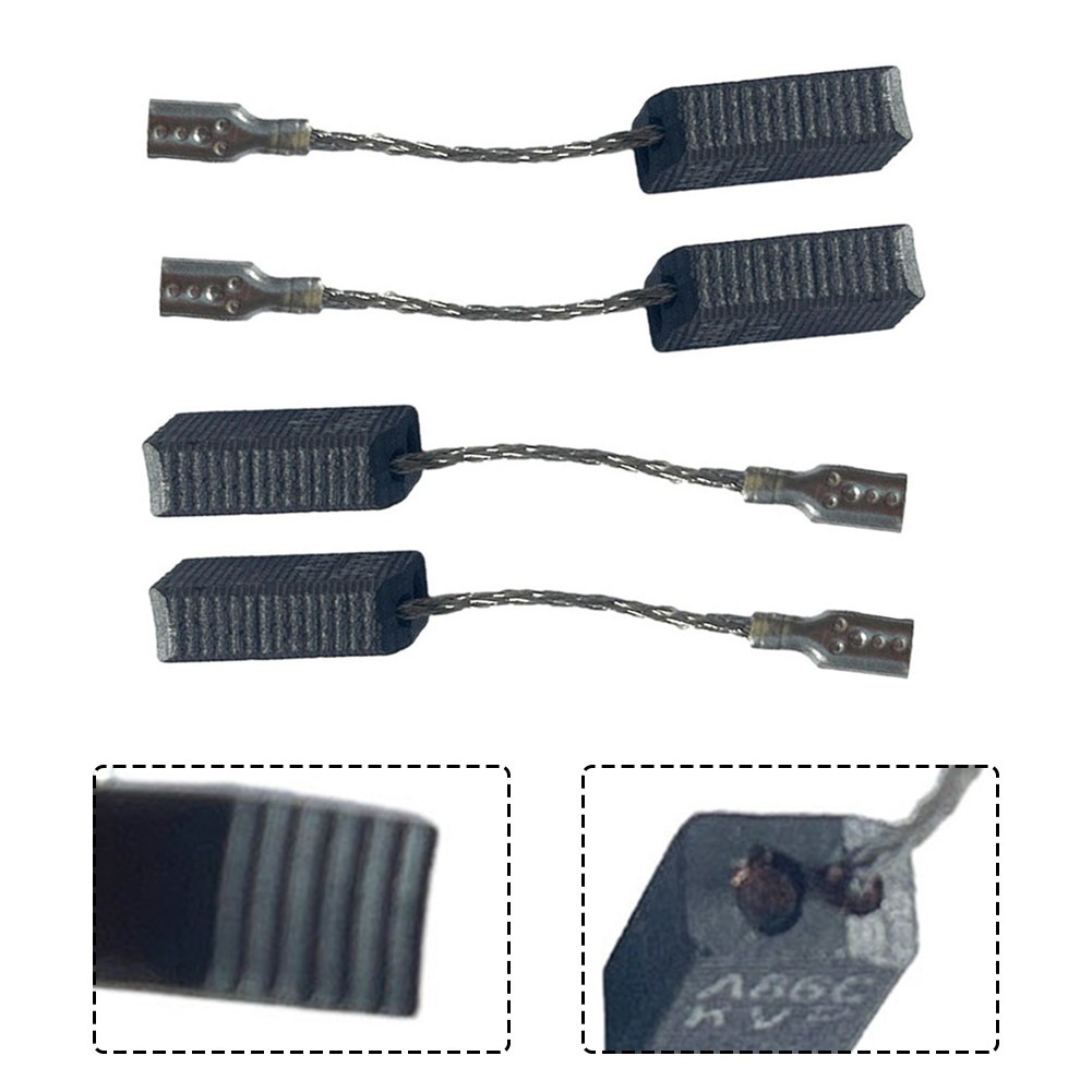 THA4pcs A86C KVP แปรงคาร์บอนสําหรับ Bosch เครื่องบดมุมสําหรับ GWS5-100/6-100/125 1619P07571