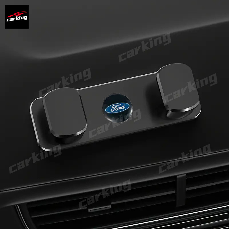 Mini Car Logo Interior Decoration Small Car Hook Multi-Function Front Row Storage Paste Clip Storage