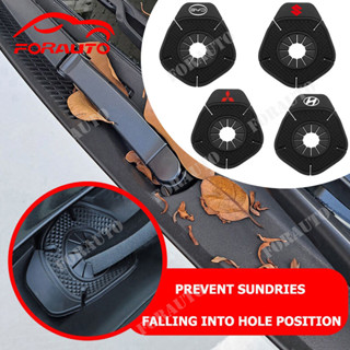 1ชิ้น ฝาครอบป้องกันที่ปัดน้ําฝนรถยนต์ แผ่นป้องกันรูที่ปัดน้ํ…