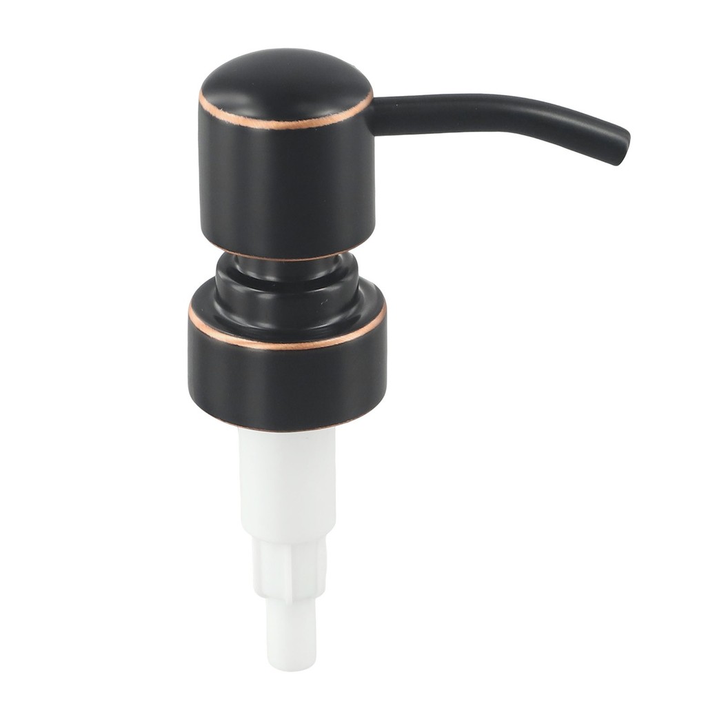 [SWHOME] หัวปั๊มสแตนเลส Push Type หัวปั๊มโลชั่น 28/400 หัวกดเกลียว [AUG]