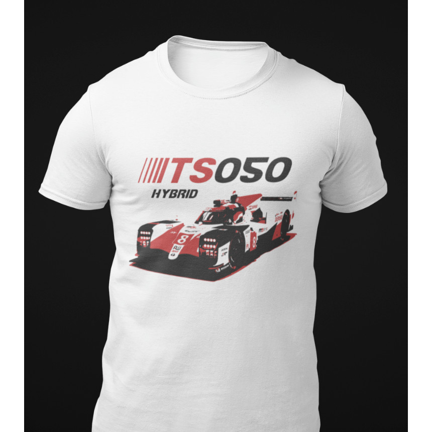 ใหม่ขายร้อนของขวัญตลกแฟชั่นสไตล์ย้อนยุค Ts050 Hybrid Lmp Race Car เสื้อยืด