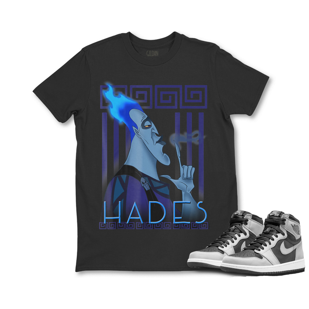 Disney Hercules Hades Geometric Portrait เสื้อยืด Unisex เสื้อผู้ใหญ่ เสื้อยืด 8984