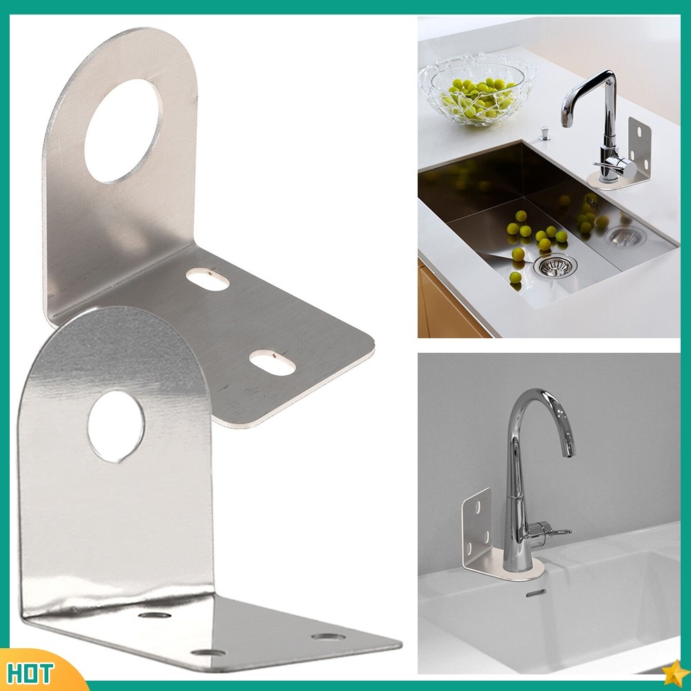 JY วงเล็บก๊อกน้ําสแตนเลสสําหรับ Water Tap ขายึดโลหะแขวนแผ่น