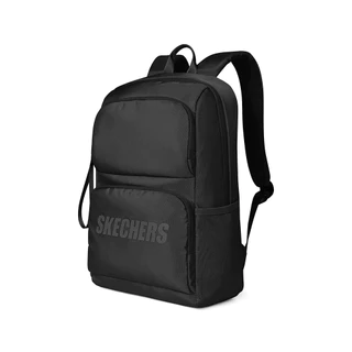 Skechers กระเป๋าเป้สีดำ กระเป๋าคอมพิวเตอร์ กระเป๋านักเรียน กันน้ำทนทาน - L320U196