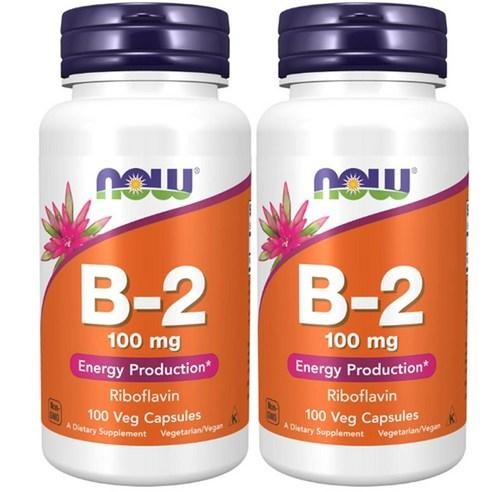 NOW Foods B-2 100mg Riboflavin Capsules 100 Count 2
