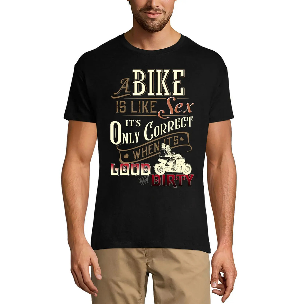 เสื้อยืดผู้ชาย Ultrabasic Le Vélo Est Like Le Bikard Sexual Bike ชอบทางเพศ